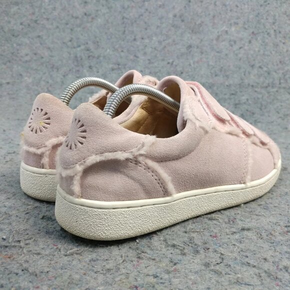 Ugg Australia Alix Spill Seam Womens Size 7 Shoes Pink Suede Leather Seashell - Picture 9 of 14